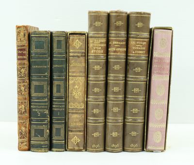 Réunion de 8 volumes in-12 : - C. Valerii Catulli Opera, éd …