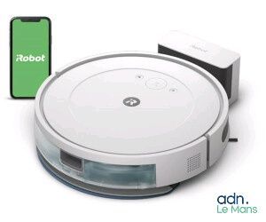 l'aspirateur robot est relié à l'appareil grâce à ce dernier