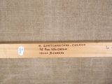 a picture of a baseball bat with a name on it