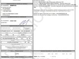 a document with a barcode and a barcode on it