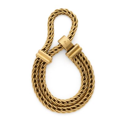 POMELLATO BRACELET présentant une maille entrelacée. Signé P…