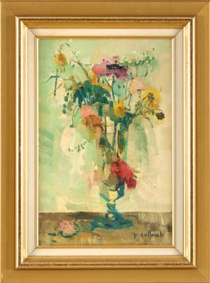 Paul COLLOMB (1921-2010) Bouquet de fleurs