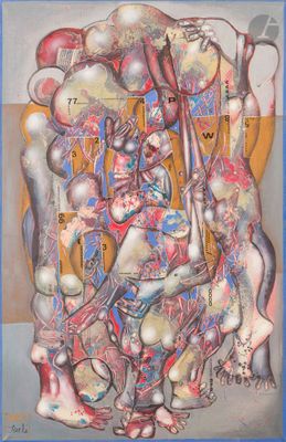 une image représentant un tableau d'une femme avec plusieurs organes