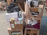 a pile of boxes that are stacked on top of each other