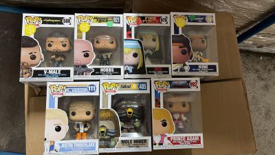 90/ Lot DE 7 Figurines Pop: Cyberpunk N°588, Hobbs ET …
