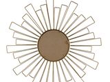 an image of a sunburst mirror on a wall