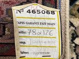 a picture of a carpet with a price tag on it