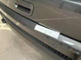 a close up of a car with a license plate on it