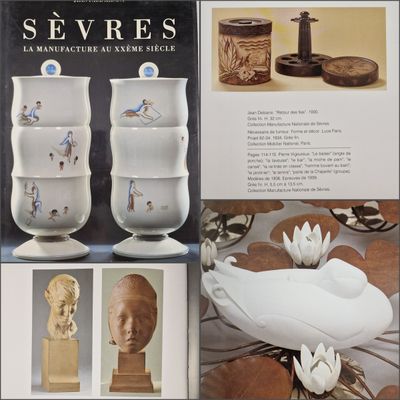 une image représentant un livre contenant des illustrations de vases et d'autres objets