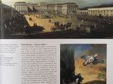 a picture of a book with a picture of a building