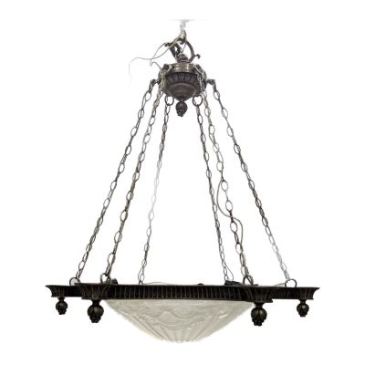 an image of a chandelier hanging from a ceiling