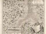 an old map of the city of london, with its roads and roads