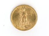 an image of a gold coin on a white surface