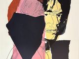 an image of a painting of a man with a scarf on