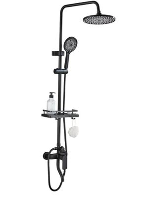 Colonne de Douche Noir, Colonne Douche Salle de Bain Hauteur…