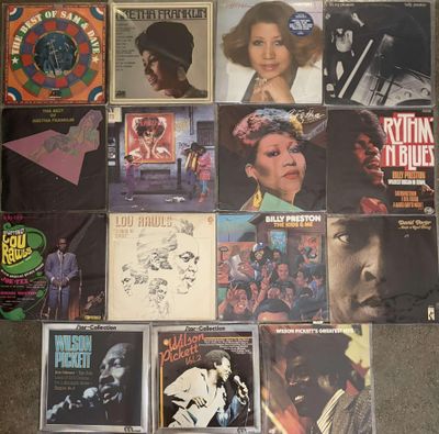 a lot of cds and cds on the floor