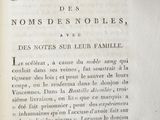 an old book with a black and white image on it