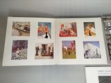 a book with a bunch of pictures on it