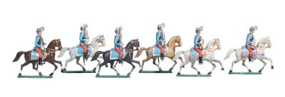 Figurines CBG Mignot – Artilleurs à Cheval, Plomb Peint, France, Neuf