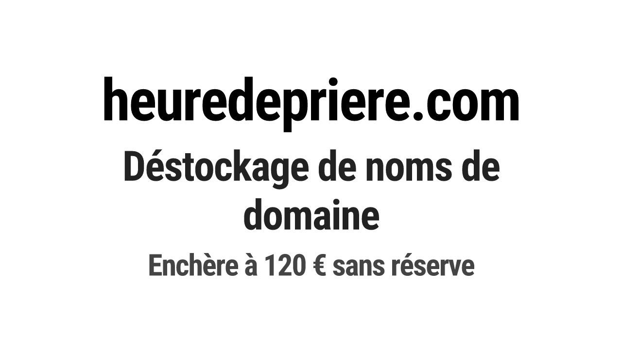 Destockage & Invendus