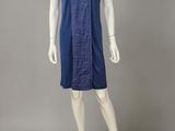 a mannequin mannequin wearing a blue dress on a mannequin mannequin mannequin mannequin mannequin mannequin mann
