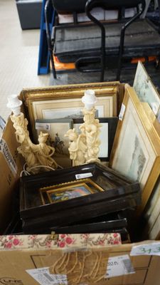 Un lot comprenant : Deux émaux de Limoges encadrés, par Carm… - Photo 1