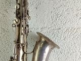 a saxophone that is sitting on a table
