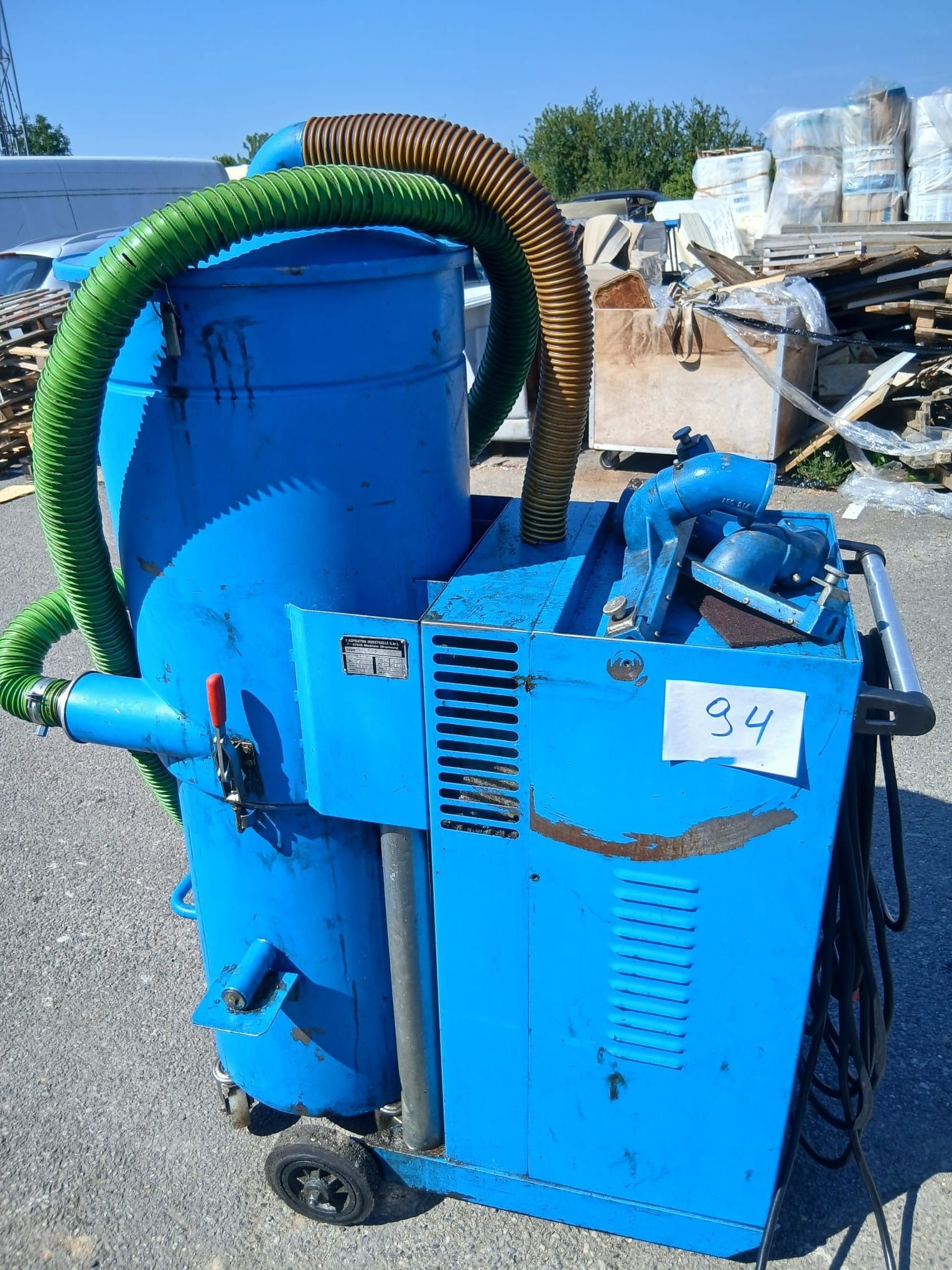 Aspirateur industriel mobile L’Aspiration Industrielle S.