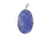 pendentif en lapis-lazuli monté sur argent sterling