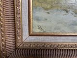 an image of a picture of a painting on a wall in a room