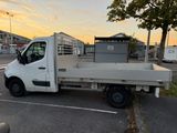 a white truck that is parked in the parking lot