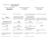 fiche d ' identification du vehicle