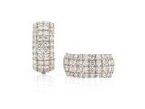 an image of a pair of diamond earrings on a white background