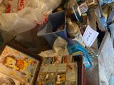 a lot of items that are sitting on a table
