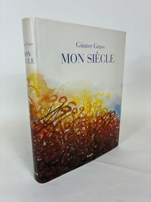 the front cover of a book with a painting of a field of grass