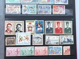 a picture of a collection of stamps from around the world