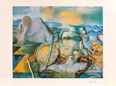 une image représentant un tableau où l'on voit un homme et une femme dans un bateau