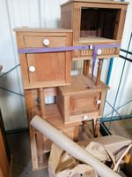 Lot de mobiliers comprenant table, console, comptoir, chevet… (photo 4)