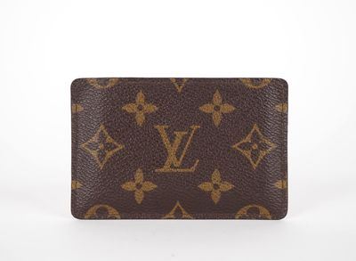 portefeuille Louis Vuitton marron