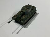 a toy tank that is sitting on a table