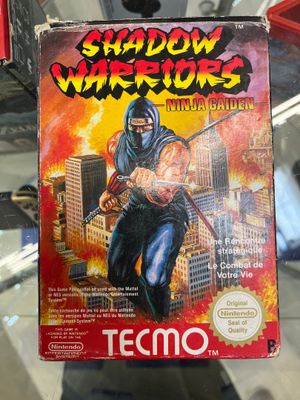 Boîte du jeu « Shadow Warriors » pour Nintendo Game Boy