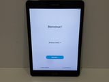 the tablet is sitting on top of the table with the app on it