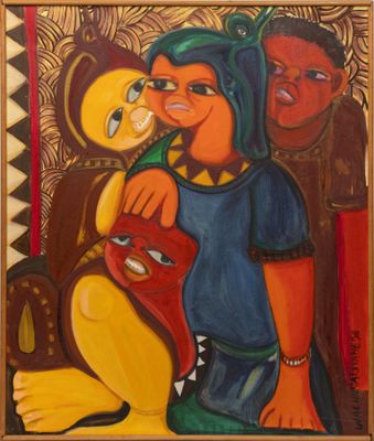 Inacio MATSINHE (peintre portugais, né en 1945).