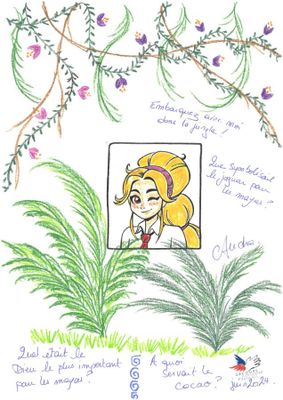 Audra - "Le clin d'oeil" - Dessin original sur feuille de Ca…