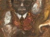 an image of a painting of a man and a child