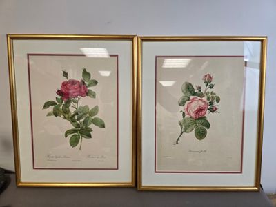 Deux gravures pouvant former paire