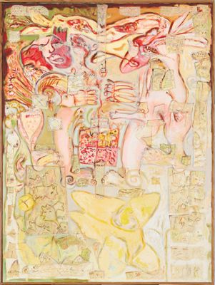une image d'un tableau représentant une femme assise sur une chaise