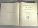 un livre ouvert sur lequel figure l'image d'un tableau