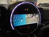 a car dashboard with a digital display on it