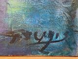 a painting of the word pray on the wall